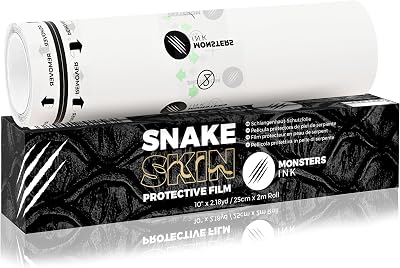 Monsters Ink Matte Second Skin Tattoo Cover Aftercare Film 25cm x 2m