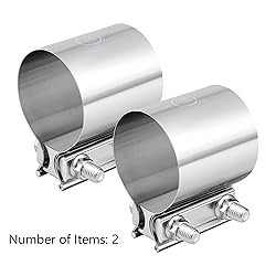 EVIL ENERGY 3.0 Inch Exhaust Clamp,Butt Joint Band