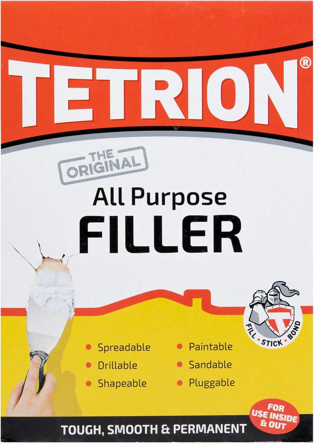 Tetrion All Purpose Powder Filler 1.5kg - Deep Fill & Skim Repair