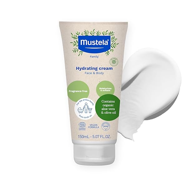 MUSTELA CERTIFIED ORGANIC HYDRATING CREAM – NATURAL BODY...