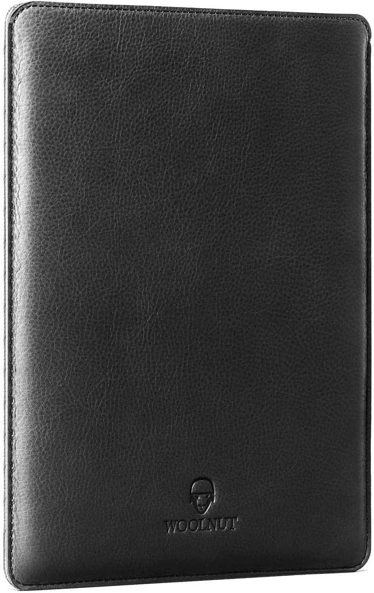 WOOLNUT Leather Sleeve Case for MacBook Pro 13 & MacBook Air 13/13.6 inch, Charge in Sleeve, Full-Grain Leather - Image 4