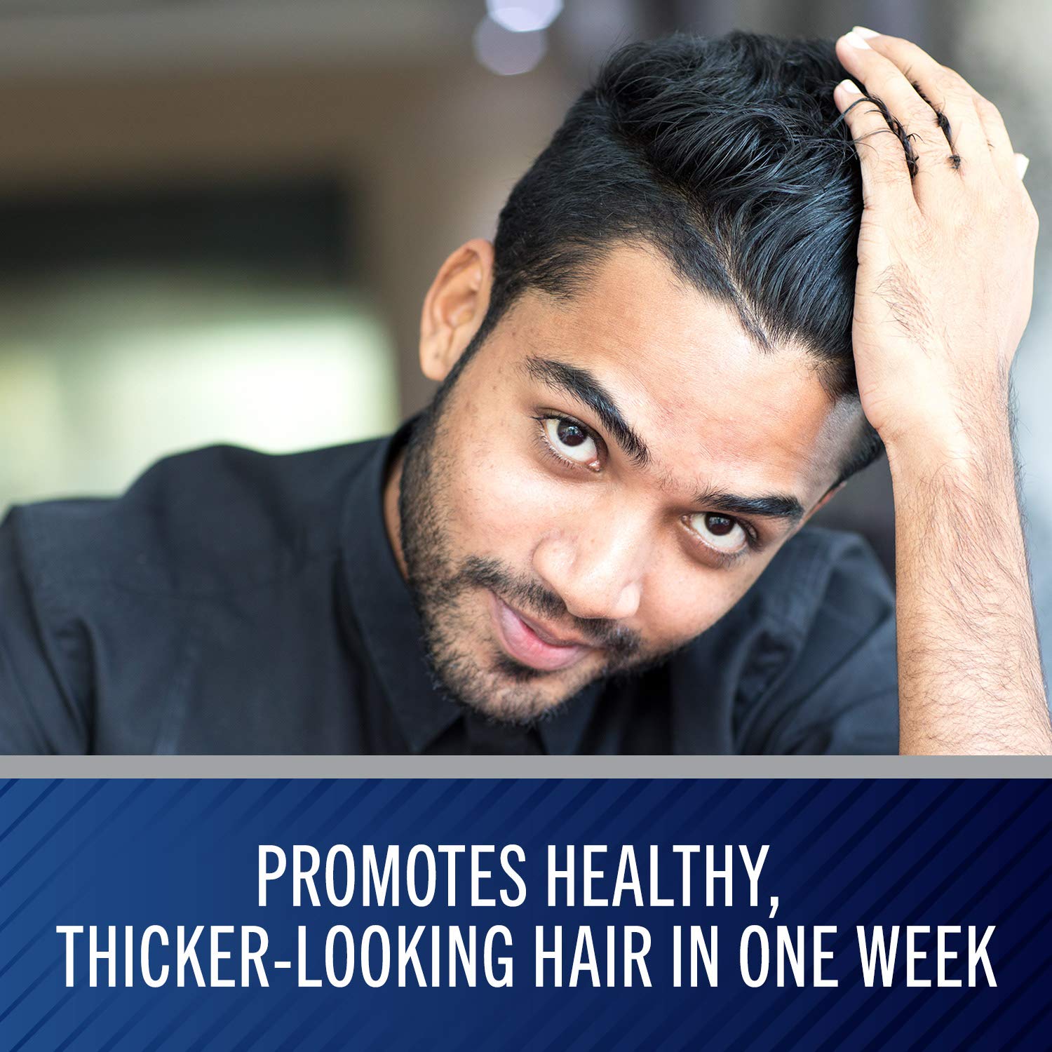 Selsun Blue Full & Thick Anti-dandruff Shampoo, 11 fl .oz., Formulated with Caffeine, Pyrithione Zinc 1%