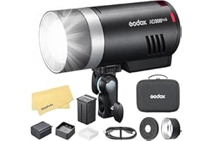 GODOX AD300 Pro II AD300Pro II 2.4G TTL1/8000 HSS 300W Outdoor Flash,14.4V/2600mAh Battery,0.01-1.5s Recycle,1.2kg,16 Color G