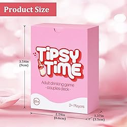 Tipsy Time Couples Games for Adults, Drinking