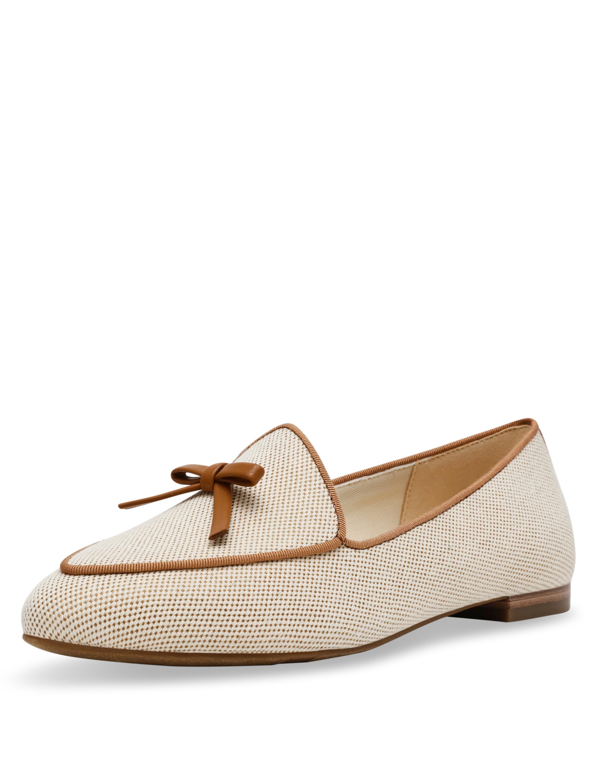Anne Klein Womens Town, Natural Cognac, 11 Medium