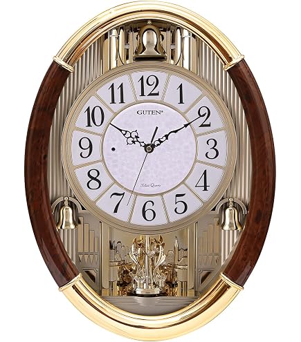 Amazon.com: Seiko Clock AM258W Wall Clock, Melody Clock, Radio