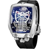 FEICE Watches for Men Automatic Skeleton Watch Waterproof Mineral Glass Japanese Movement Supercar Wristwatch Anti Shock Business Tourbillon FM666