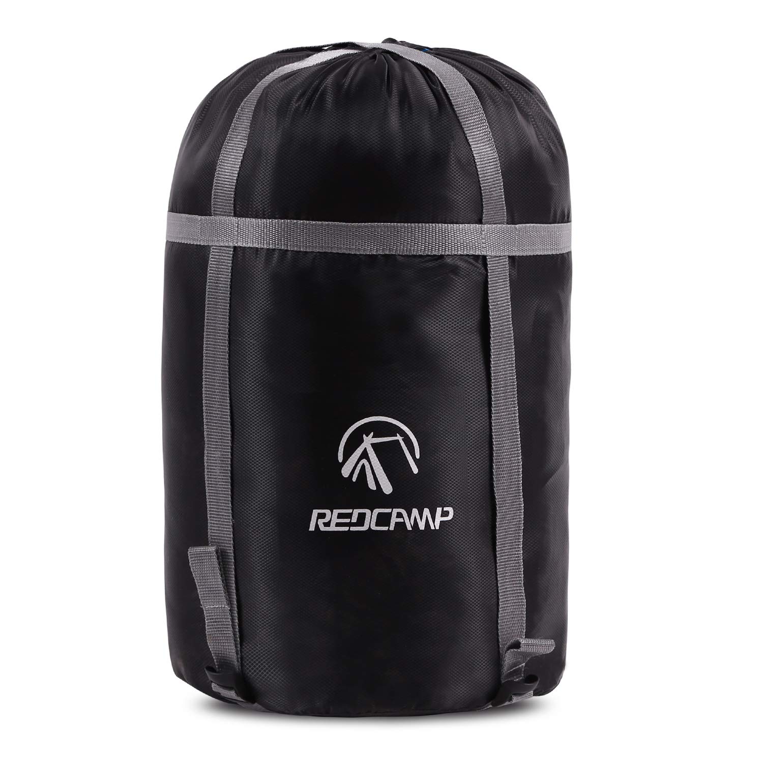 Photo 1 of REDCAMP Sleeping Bag Stuff Sack, 40L Lightweight Sleeping Bag Compression Sack Great for Backpacking and Camping Black XL