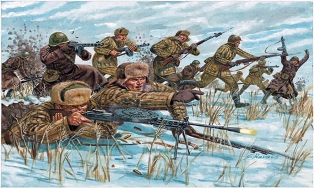 1/72 Russian Infantry Winter