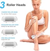 Ratukall Electric Foot File with LED Display, Rechargeable Pedicure Kit view 4