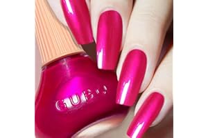 Major Dijit Quick Dry Nail Polish Crimson Summer Nail Lacquer for Nail Art Regular Nail Polish 0.41 fl oz.