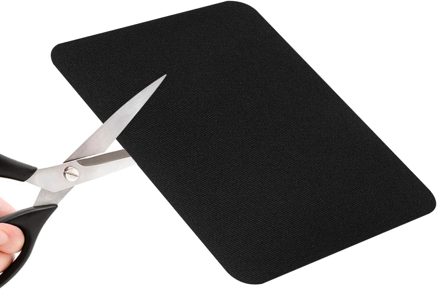 AUGSHY 20 Pieces Black Iron On Patches, 5 inch X 3.8 inch,Great for Repairs for Pants Jeans, Shirts and Clothing - Image 4