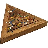 Color Match Triangle Wooden Puzzle Brain Teaser