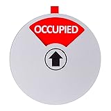 Kichwit Vacant Occupied Privacy Sign for Offices or