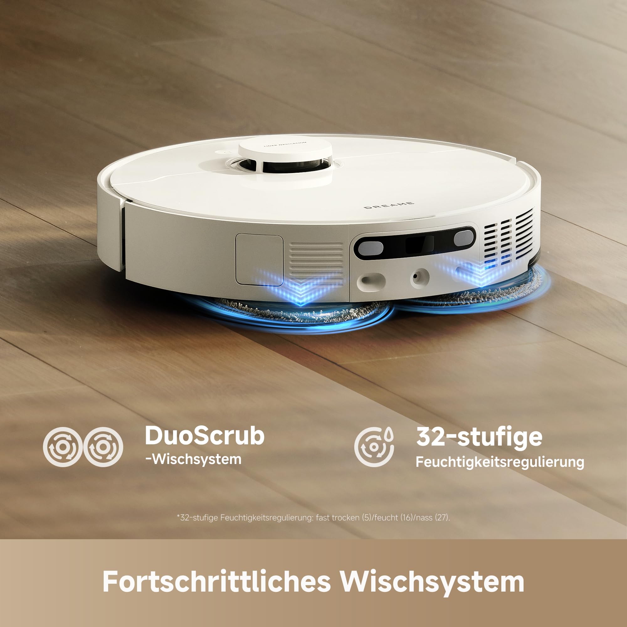 DREAME L10s Ultra Gen 3 Kit Saugroboter mit Wischfunktion mit einer Saugkraft von 25.000 Pa, Seitenbürste und Mopp ausfahrbar, selbstreinigende All-in-One-Dockingstation, Steuerung per App und Sprache 5