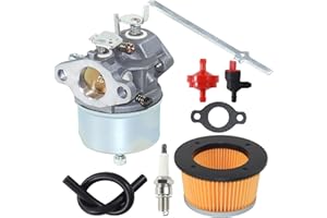 FULAIGE 632615 Carburetor Replaces 631918, 631923, 632208, 632589 for Tecumseh H30, H35, H50, HS40 Engines, 4HP, HS50, 5HP Snow Blowers, 3.5HP Motors, Craftsman 580757350, 580751350 Pressure Washers