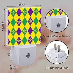 Sndheke Mardi Gras Carnival Night Light - Colorful