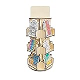 Rotating Display Stand, 3 Tier Wooden