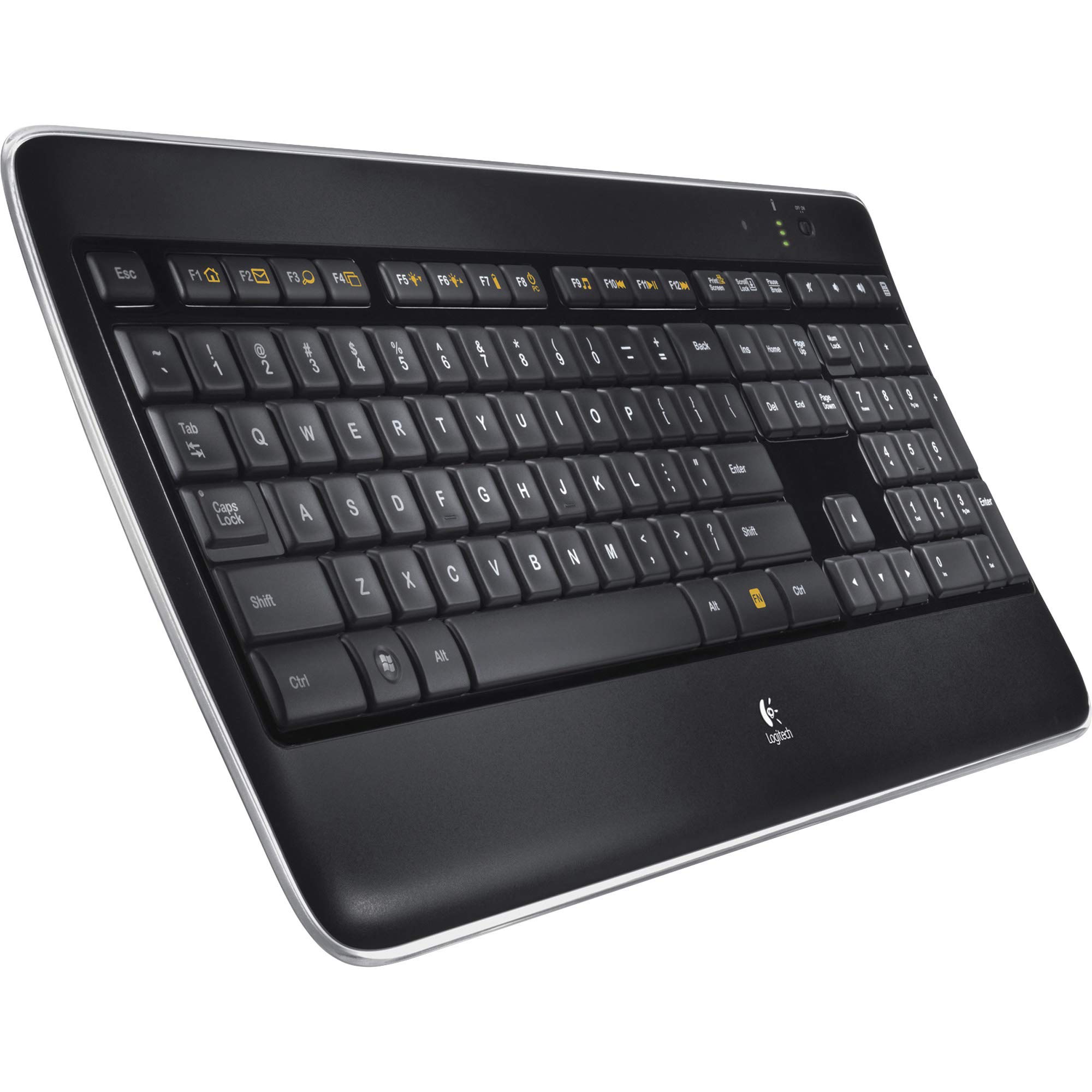 Logitech K800 Wireless Illuminated Keyboard — Backlit Keyboard, Fast