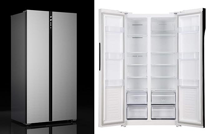 PKM SBS 436.4 a + NF Side by side a + No Frost nevera y congelador ...