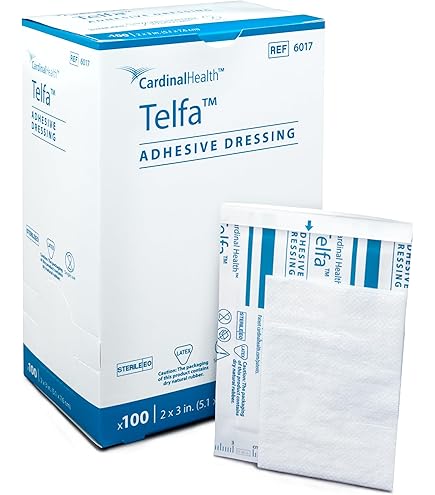kendall telfa mini island dressing Telfa Adhesive Dressing, 6 x 6 Inch