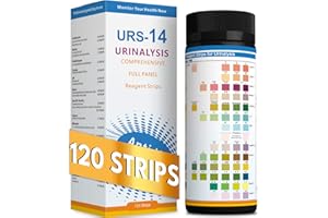 14 URS Test Strips – Comprehensive Urine Test Kit for Men & Women, Accurate and Simple Home Wellness Check