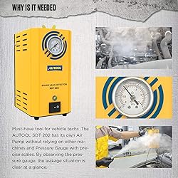 AUTOOL Automotive Smoke Machine EVAP Leak Detector