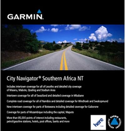 Garmin City Navigator Southern Africa NT microSD SD Card Maps