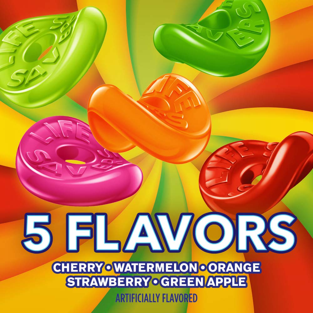 Life Savers, Gummies 5 Flavors Candy Bag, 7 oz : Gummy Candy : Grocery & Gourmet Food