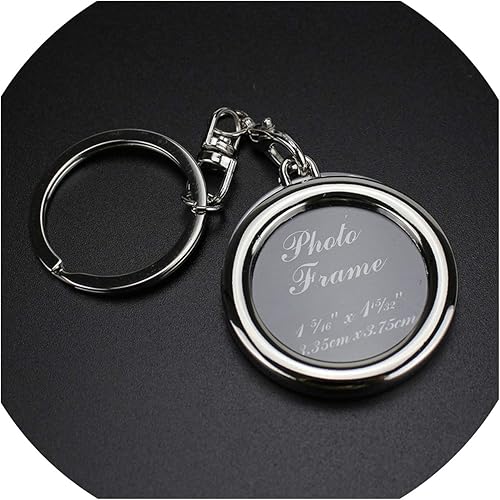 Keychain Frames Creative Insert Photo Picture Artworks Frame Keyring
