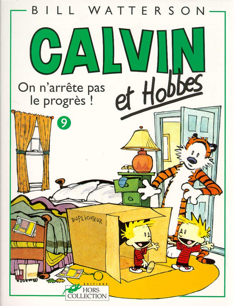 Calvin Et Hobbes Tome 9 On N Arrete Pas Le Progres Vol09 Amazon Es Watterson Bill Libros En Idiomas Extranjeros