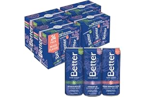 Better Than Booze Mocktail Non-Alcoholic Drinks | Alcohol Alternative Beverages, Ritual Zero Proof | Enjoy Your Drink Moment with Our Alcohol Free Drinks | Non Alcoholic Variety 6 Pack Case