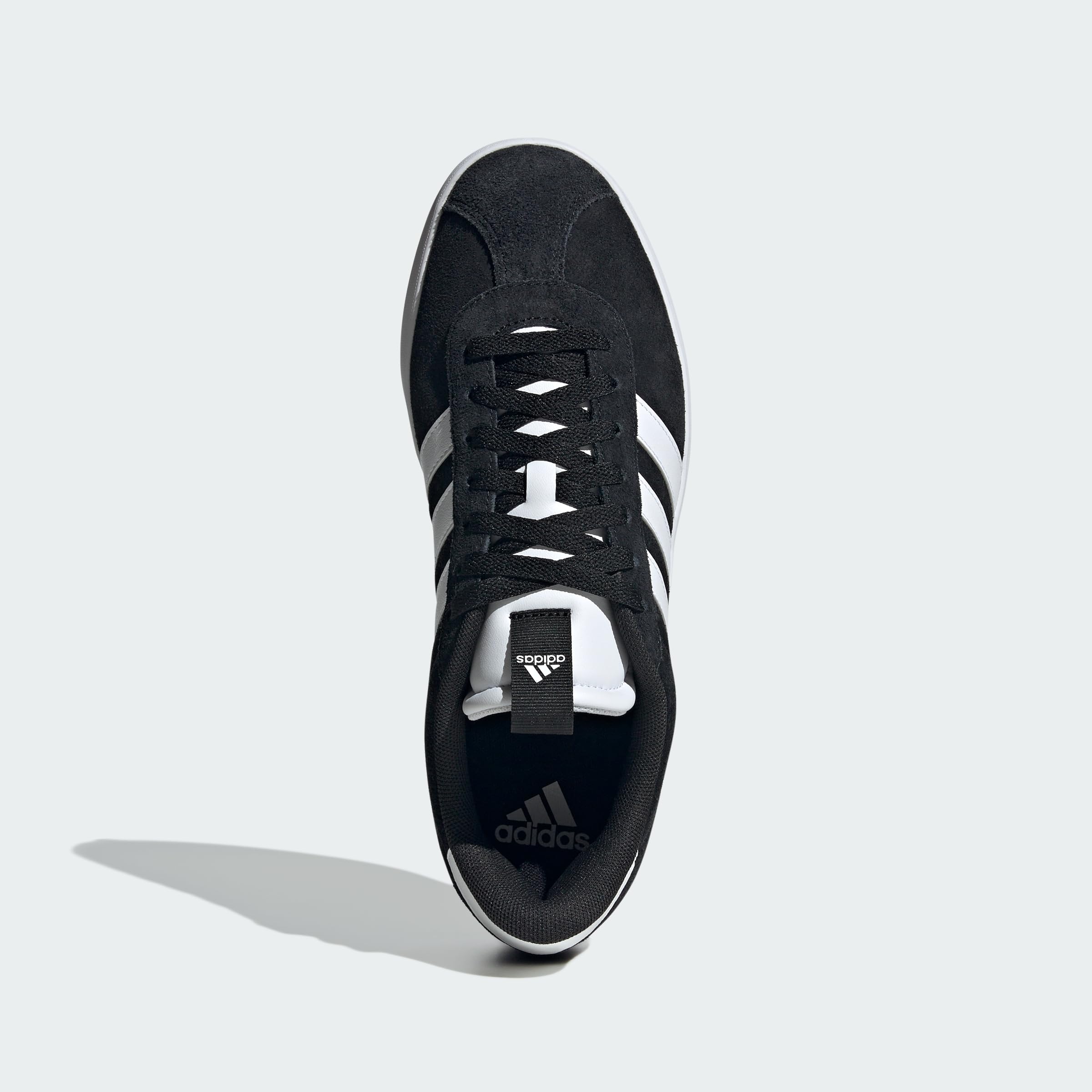 adidas Herren VL COURT 3.0 Shoes, Core Black / Cloud White / Core Black, 42 2/3 EU 5