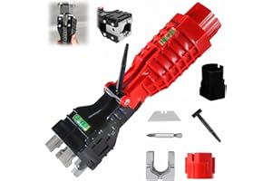 LYLAFAIRY 22-in-1 Multifunctional Sink Wrench, Plumbing Tool for Faucet & Sink Installation, Under Sink Basin Wrench for Tight Spaces, Professional Plumbing Repair Tool for Kitchens, Bathrooms, Toilets & More