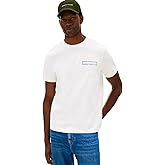 Tommy Hilfiger Mens Short Sleeve Cotton Graphic T-Shirts with Printed Photo Back Graphic