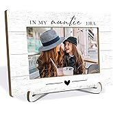 IRTAGANNY In My Auntie Era Picture Frame 4x6, Aunt Gifts Picture Photo Decorative Frame for Desk Tabletop Decor, Aunt Gifts from Niece Nephew