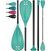 ZLX Paddle Board Paddle, 3 or 4 Piece Adjustable SUP Paddle, Detachable Floating Kayak Paddles, Lightweight Oar with Premium Durable Fiber Blade, for Paddleboard, Surfing, Water Sports Enjoyment