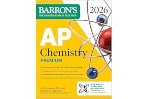 AP Chemistry Premium, 2026: Prep Book with 6 Practice Tests + Comprehensive Review + Online Practice (Barron's AP Prep)
