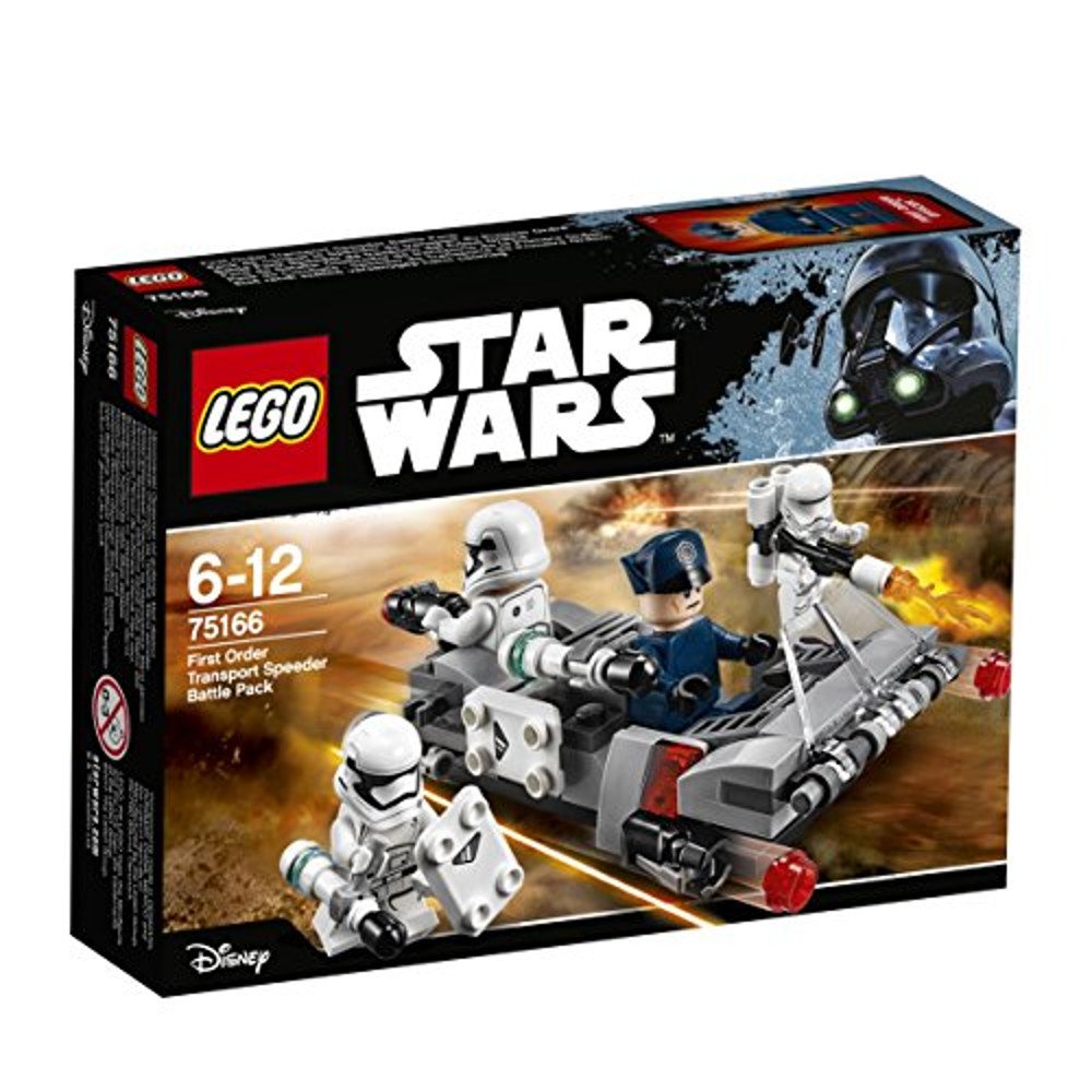 LEGO Star Wars Pack de Batalla: Deslizador de transporte de la Primera