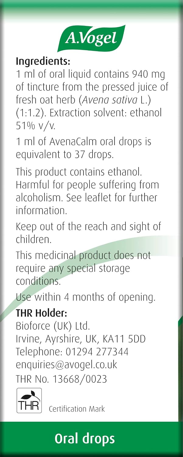 Al AvenaCalm Avena Sativa Oral Drops (50ml) - Image 5
