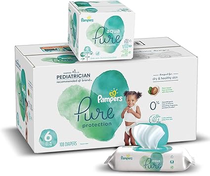 amazon pampers pure
