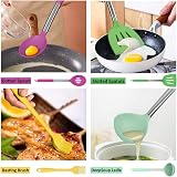 Umite Chef 15pcs Silicone Kitchen Utensil Set, Heat Resistant, Multicolor view 5