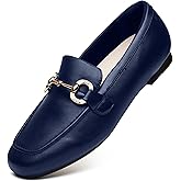 Womens Loafers Shoes Fashion Low Heel Slip on Shoes Comfortable Driving Flats