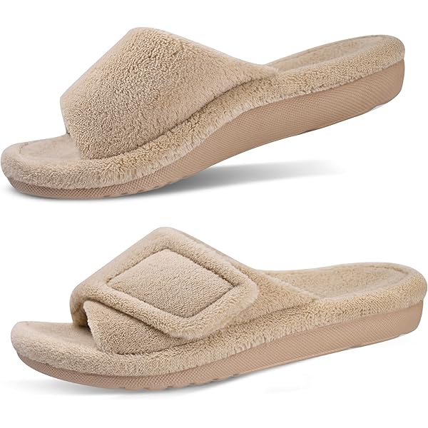 Slippers For Woman Slippers For Women JIASUQI Women's Cozy Open
