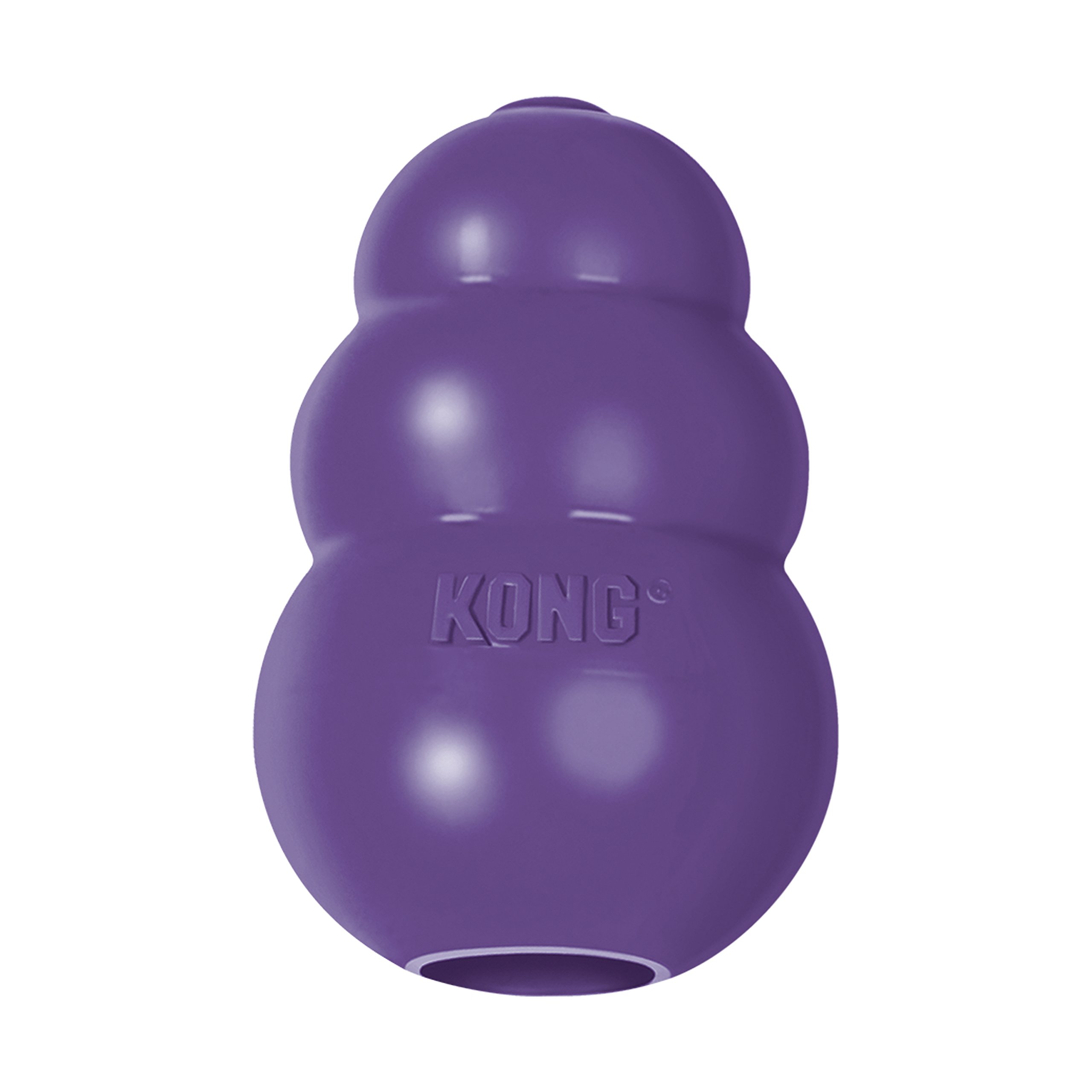 KONG Senior KONG Dog Toy, Medium, Purple by KONG