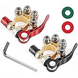 SINGARO Car Battery Terminal Clamp Connector, 4 Way