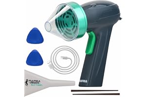 Mamba Electric Herb Grinder, 3.6V 63mm Large Capacity Spice Grinders, Portable Metal Mill for Herbs and Kitchen, Gray, Mamba 