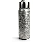 Linton Arts Titanium Travel Coffee Mug, 17oz Insulated Coffee Tumbler with Lid, Double-Wall Vacuum Leak Proof Travel Mug for Coffee, Tea, Camping & Hiking