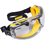 DEWALT DPG82-11/DPG82-11CTR Concealer Clear Anti-Fog Dual Mold Safety Goggle