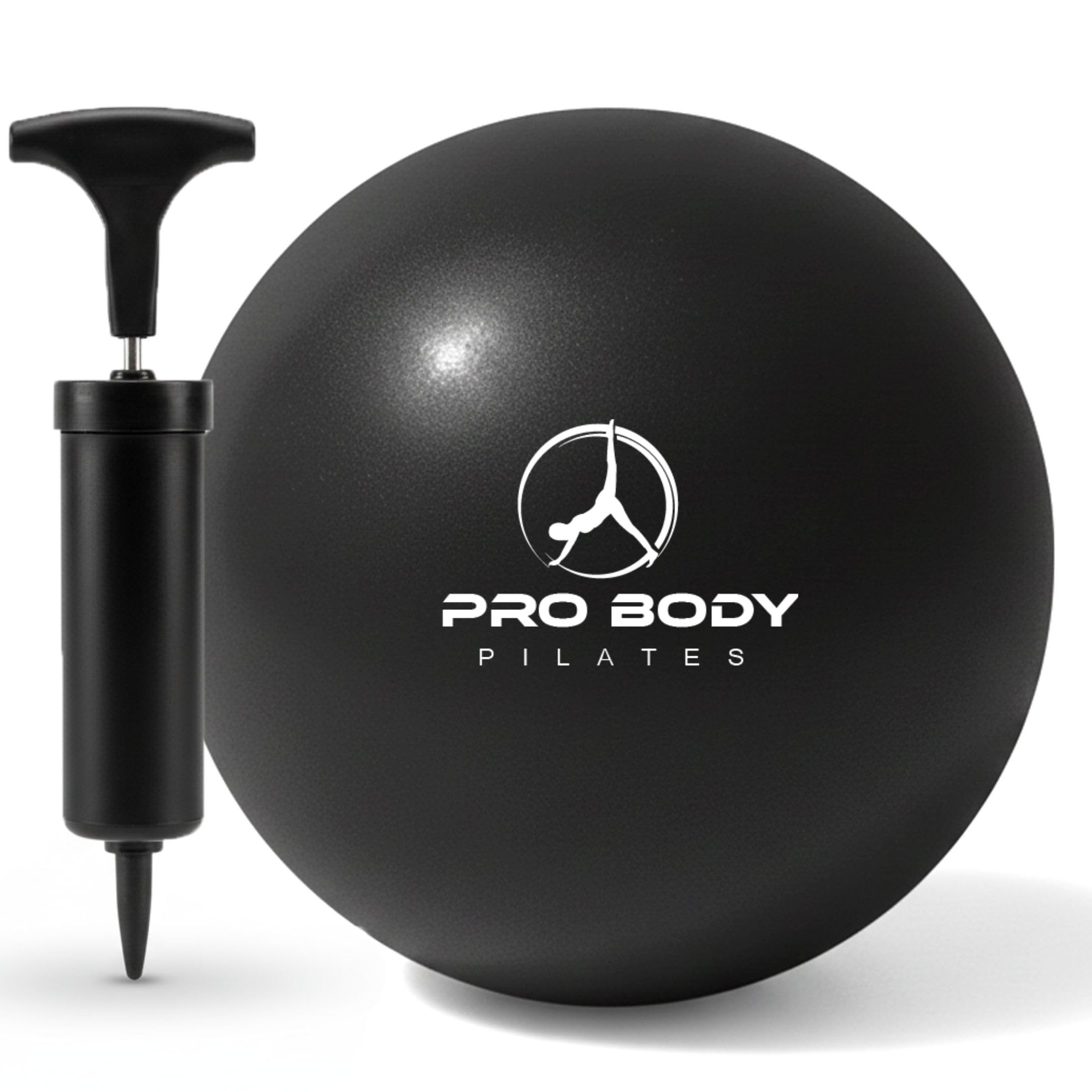 ProBody Pilates Small Exercise Ball with Pump - 9 Inch Workout Ball for ...